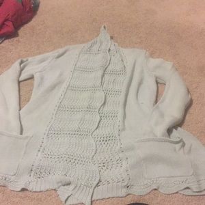 Vintage mint green cardigan